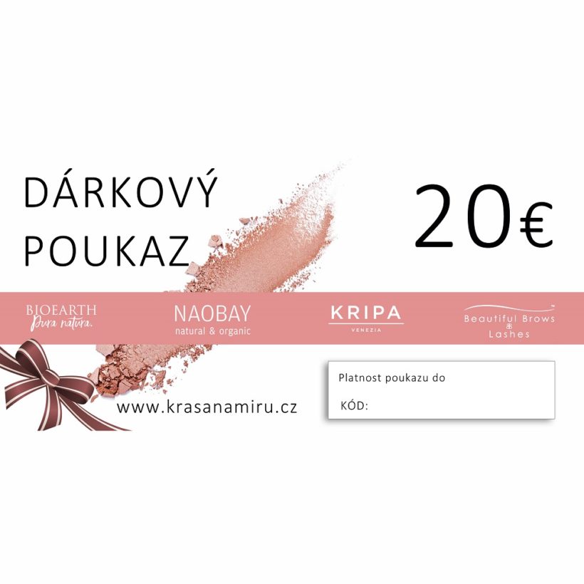 Elektronický poukaz na 20EUR