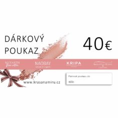 Elektronický poukaz na 40EUR