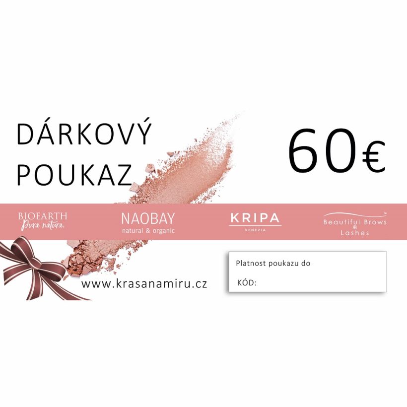 Elektronický poukaz na 60EUR