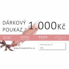 Tištěný poukaz na 1000Kč