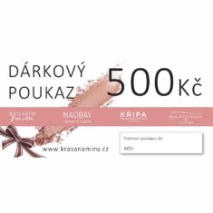 Tištěný poukaz na 500Kč