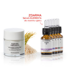 Peelingová maska s rýží + ZDARMA Sérum Elementa