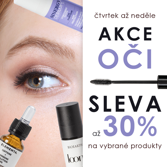 SLEVA až 30% na vybrané produkty pečující o OČI + Řasenka KRIPA