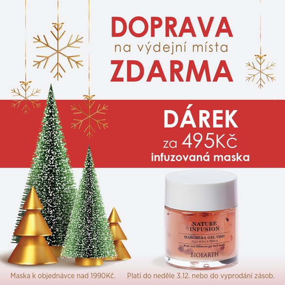 DOPRAVA + DÁREK ZDARMA k objednávce nad 1990Kč