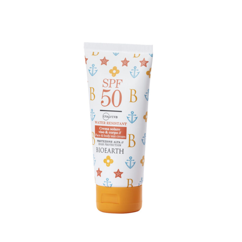 Tvář a tělo voděodolný opalovací krém SPF 50