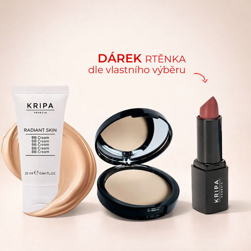 Líčení KRIPA: jemné až střední krytí