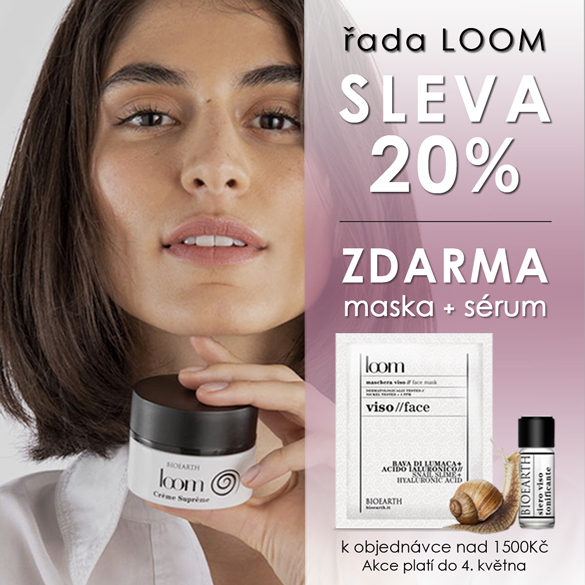 Řada LOOM sleva 20% a Dárek k objednávce nad 1500Kč 