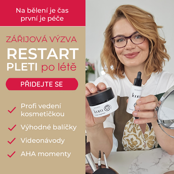 Zářijová výzva v péči o pleť - bělení počká