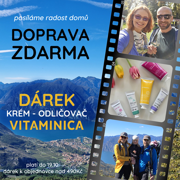 Týden laskavostí: DOPRAVA ZDARMA + Dárek k nákupu nad 499Kč