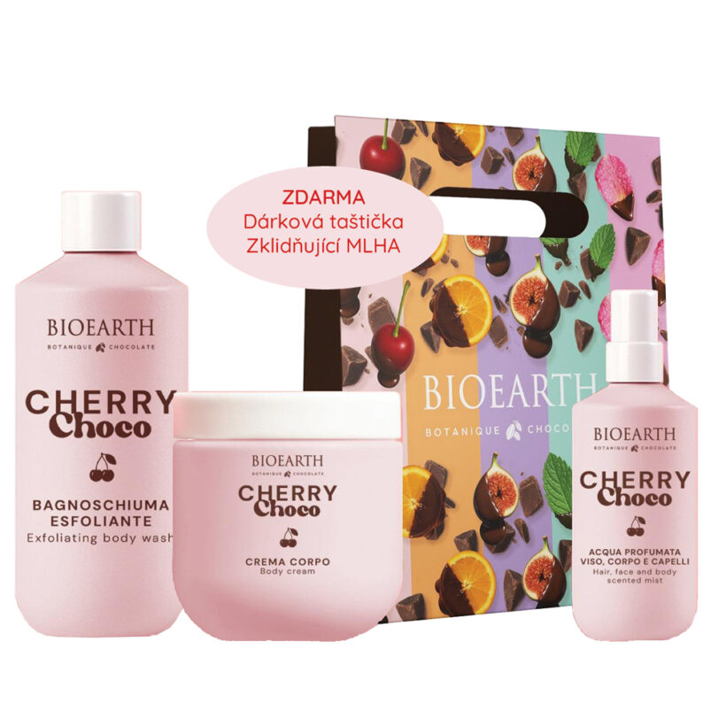 CHERRY CHOCO Balíček – pro tvář, tělo i vlasy