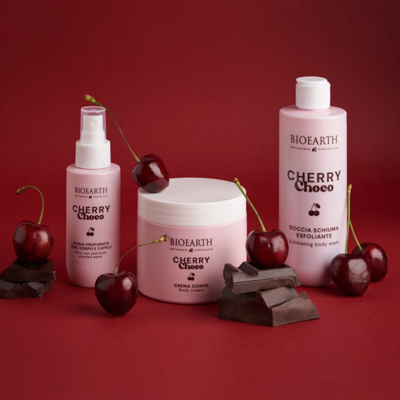 CHERRY CHOCO Balíček – pro tvář, tělo i vlasy