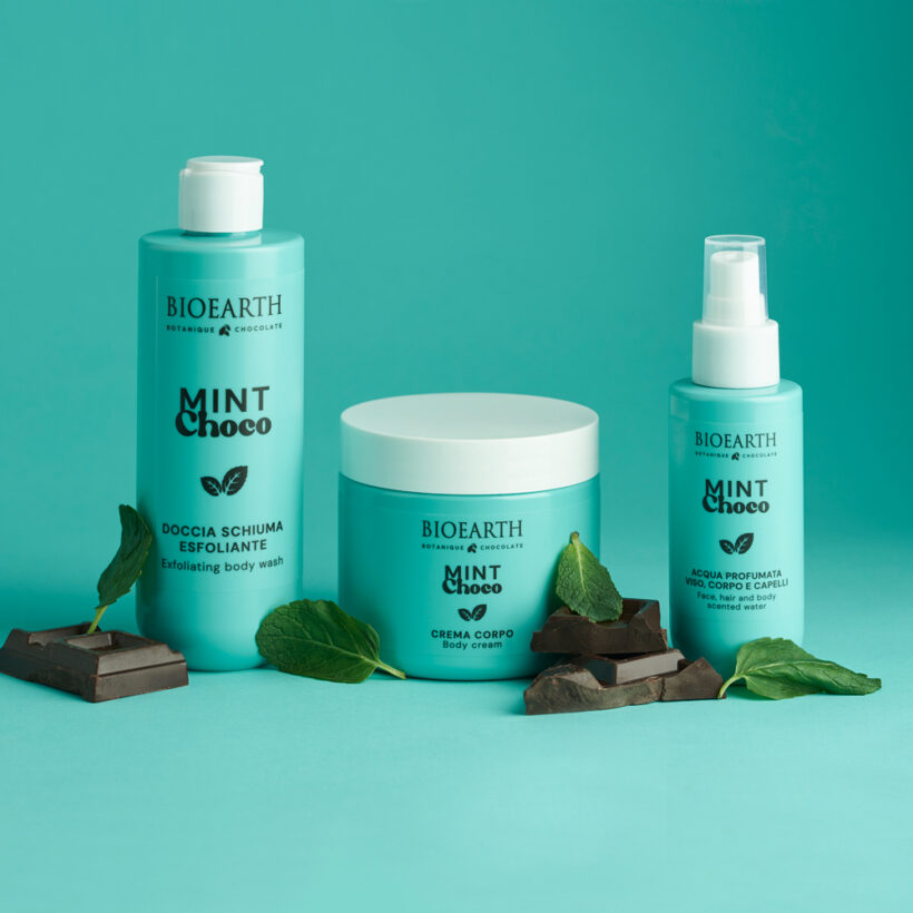 MINT CHOCO Balíček – pro tvář, tělo i vlasy