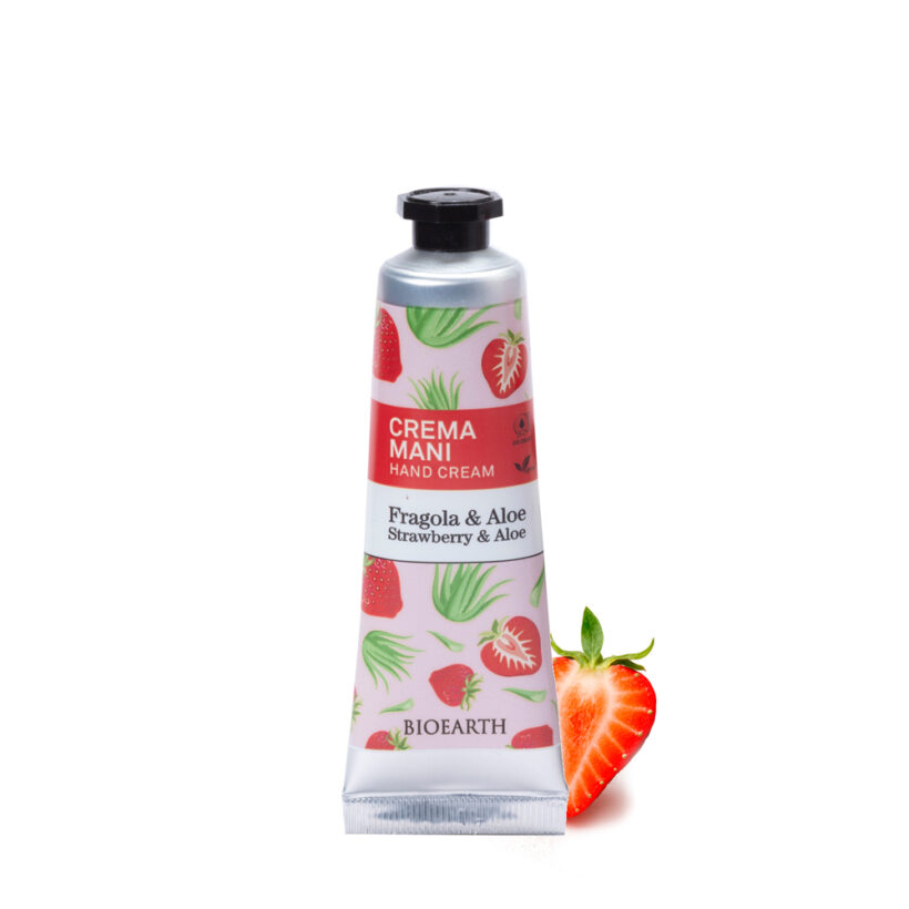 Krém na ruce jahoda a aloe vera