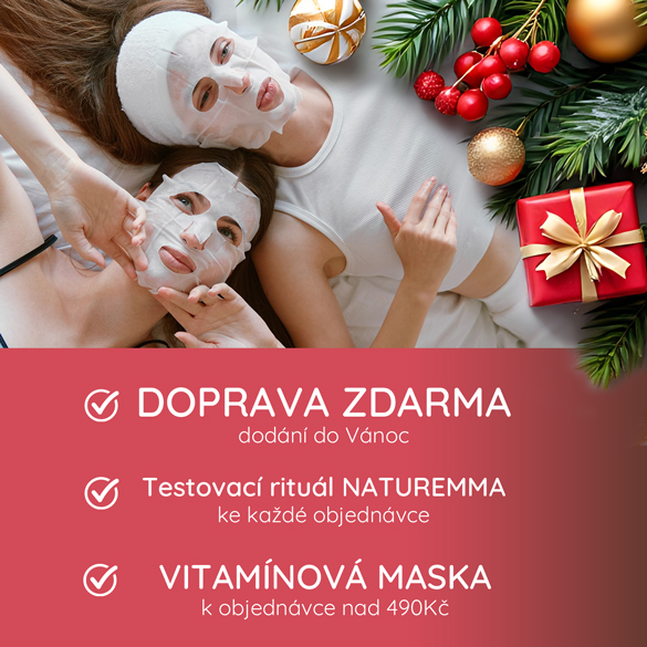 Doprava ZDARMA, Nové výhodné balíčky! Testovací rituál Naturemma ZDARMA
