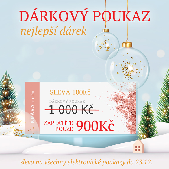Dárkové POUKAZY sleva 10% - platí do 23.12.