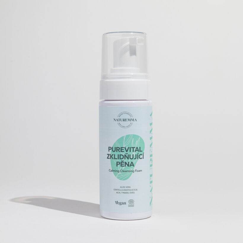 PureVital zklidňující čisticí pěna