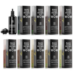 Hybridní tekutá barva na obočí a řasy