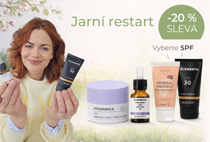 Jarní restart SLEVA 20 %