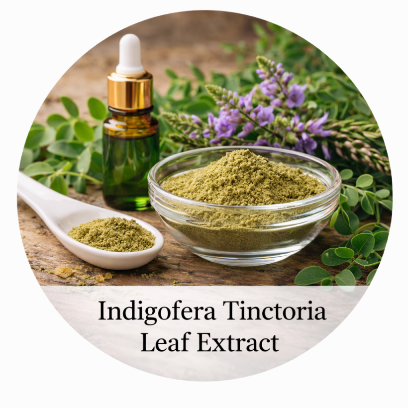 Indigofera Tinctoria Leaf Extract