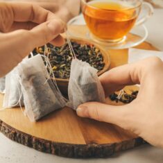 Plnitelné čajové sáčky kompostovatelné