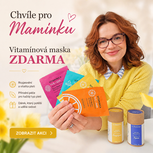 Den matek - vitamínová maska ZDARMA