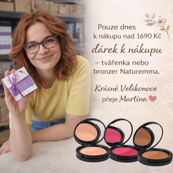 Velikonoční týden Tvářenka nebo Bronzer Naturemma ZDARMA k objednávce nad 1690Kč