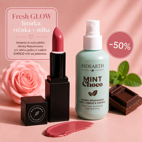 Fresh GLOW Rtěnka a mlha se slevou 50%