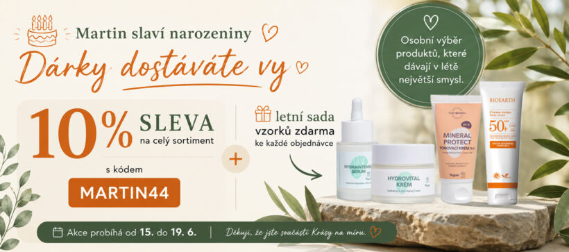 Martin Narozeniny SLEVA 10%