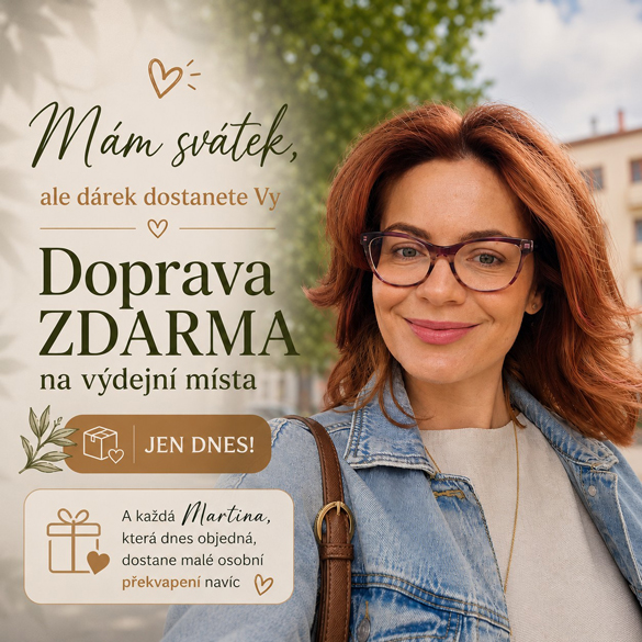 Doprava ZDARMA na výdejní místa