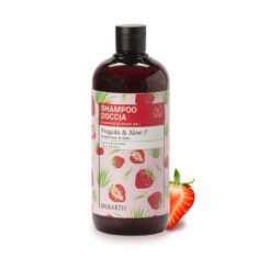 Sprchový gel a šampon: jahoda a aloe vera