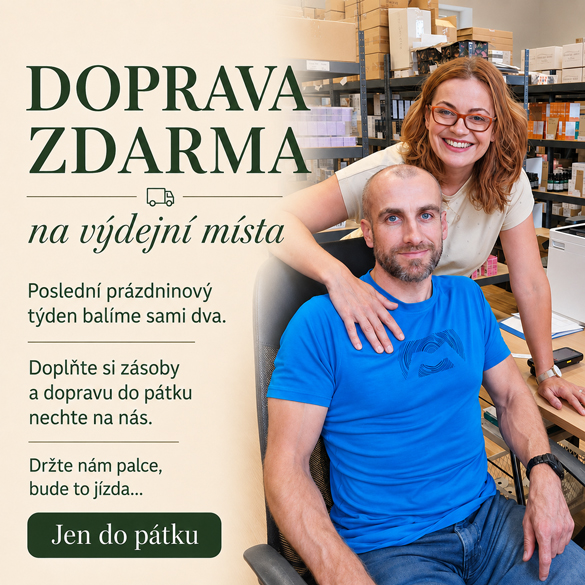 Doprava na výdejní místa ZDARMA